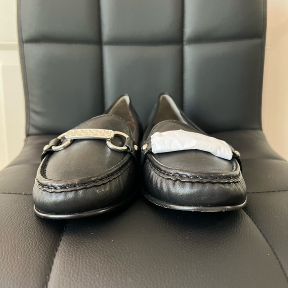 COACH LEATHER LOAFERS, SIZE 8.5 - Picture 4 of 8